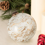 Lyric Gold Swirl 5" Glass Ball
