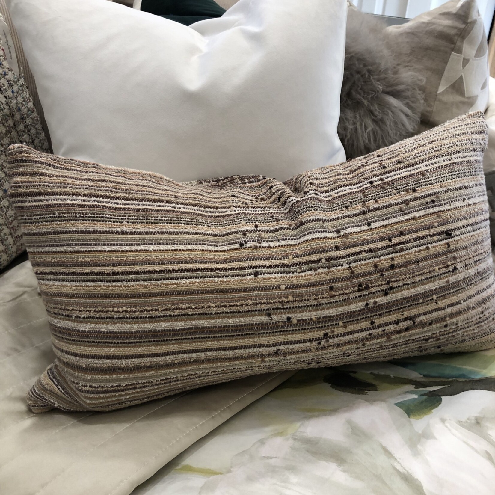 Tara Roblin Tara Roblin Mochaccino 12 x 24 Lumbar with Feather Filler