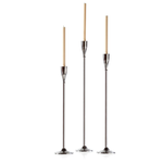 Treo Floor Taper Candle Holder Trio