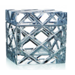 Rogaska Criss Cross  Crystal Box