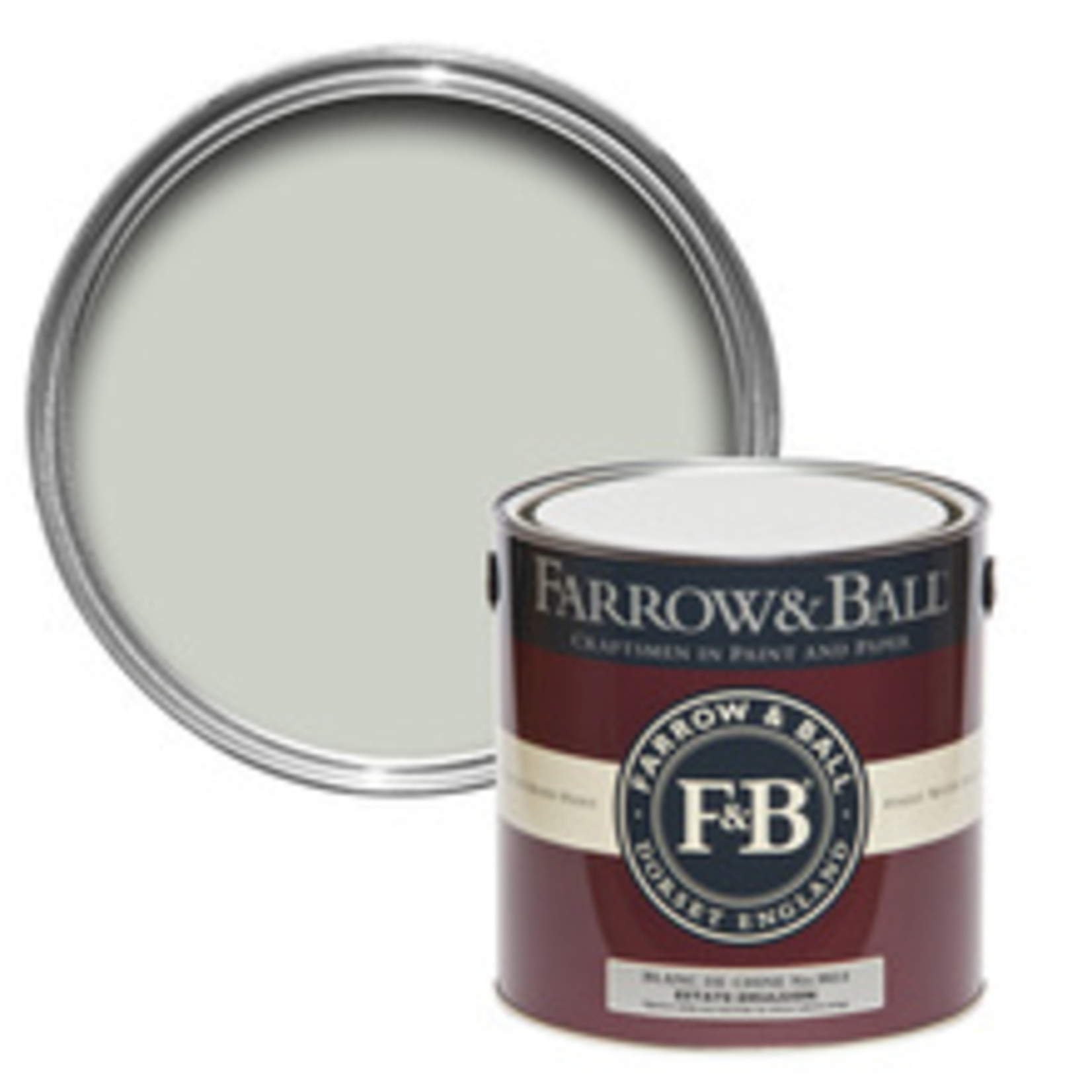 Farrow and Ball US Gallon Estate Emulsion Blanc De Chine No.9814