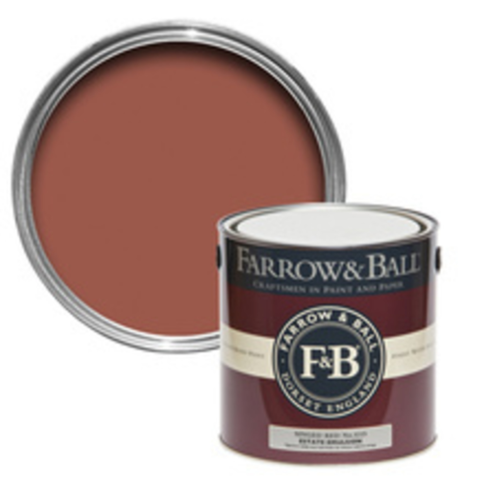 Farrow and Ball US Gallon Estate Emulsion Singed Red No.G15