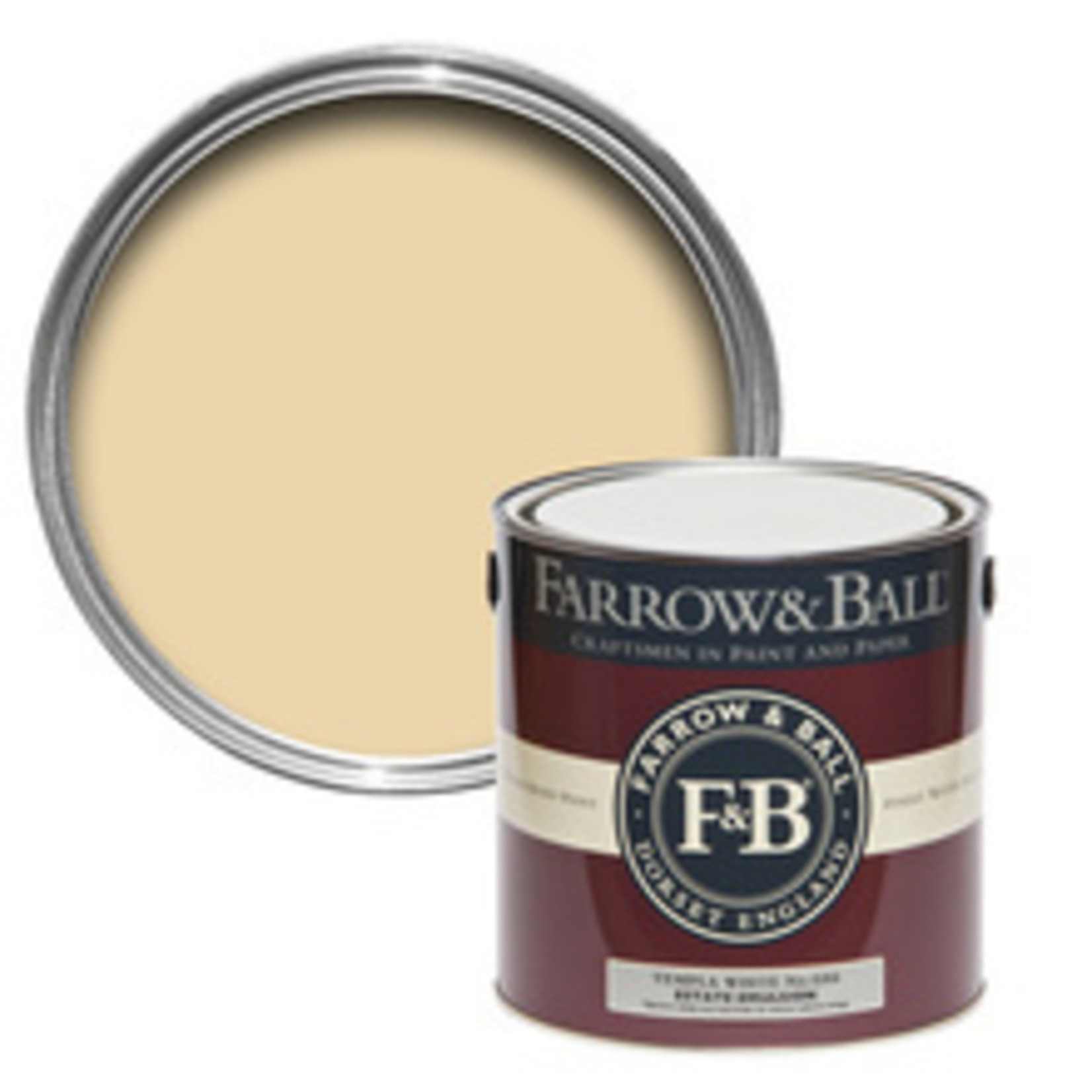 Farrow and Ball US Gallon Estate Emulsion Templa White No.G4