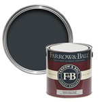 Farrow and Ball Gallon Estate Emulsion Black Blue No. 95
