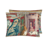 Designer's Guild In the Library Sepia Cushion 17" x 24"