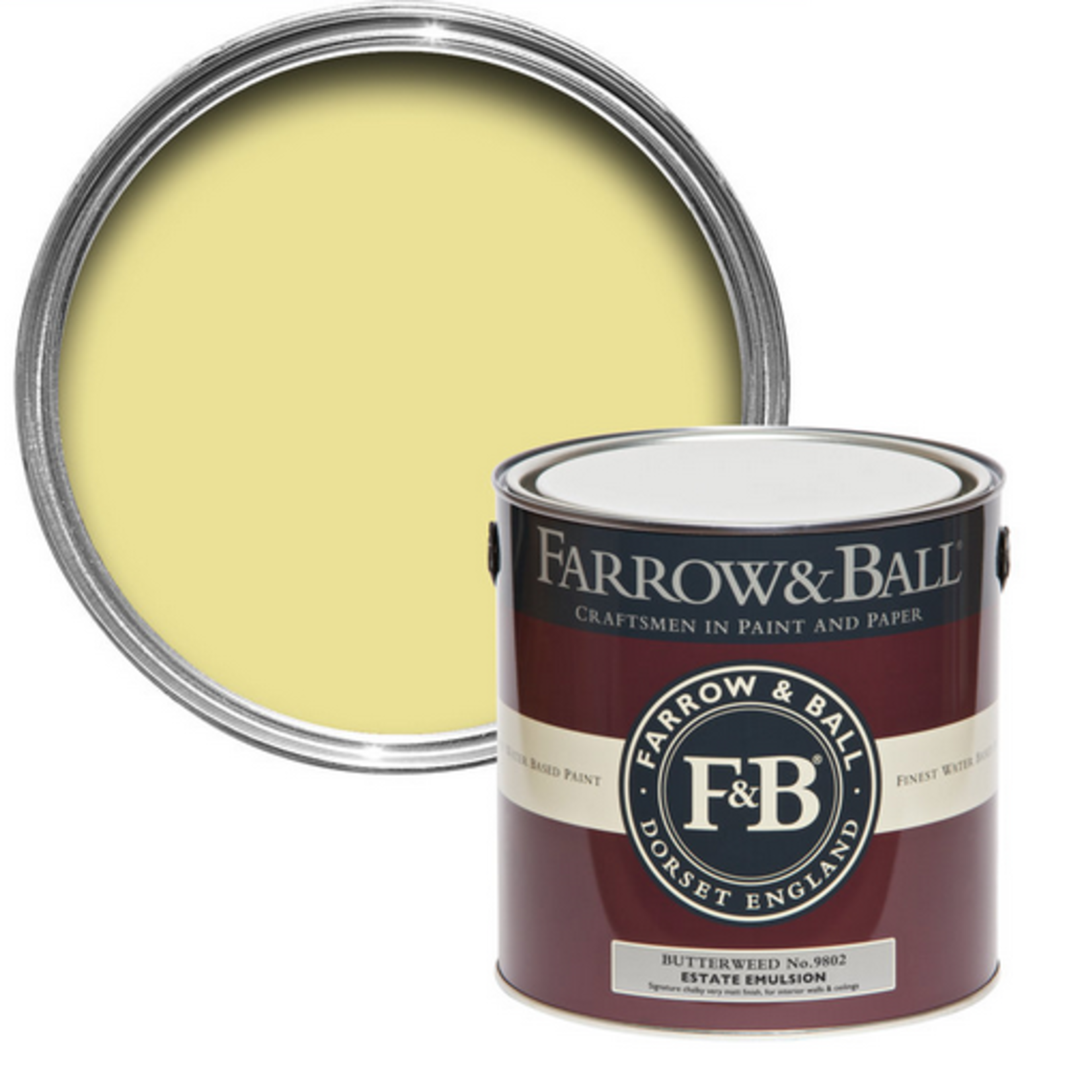 Farrow and Ball Gallon Full Gloss Butterweed No.9802