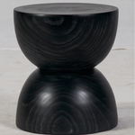 Guild Design Gallery Asma Black Painted End Table