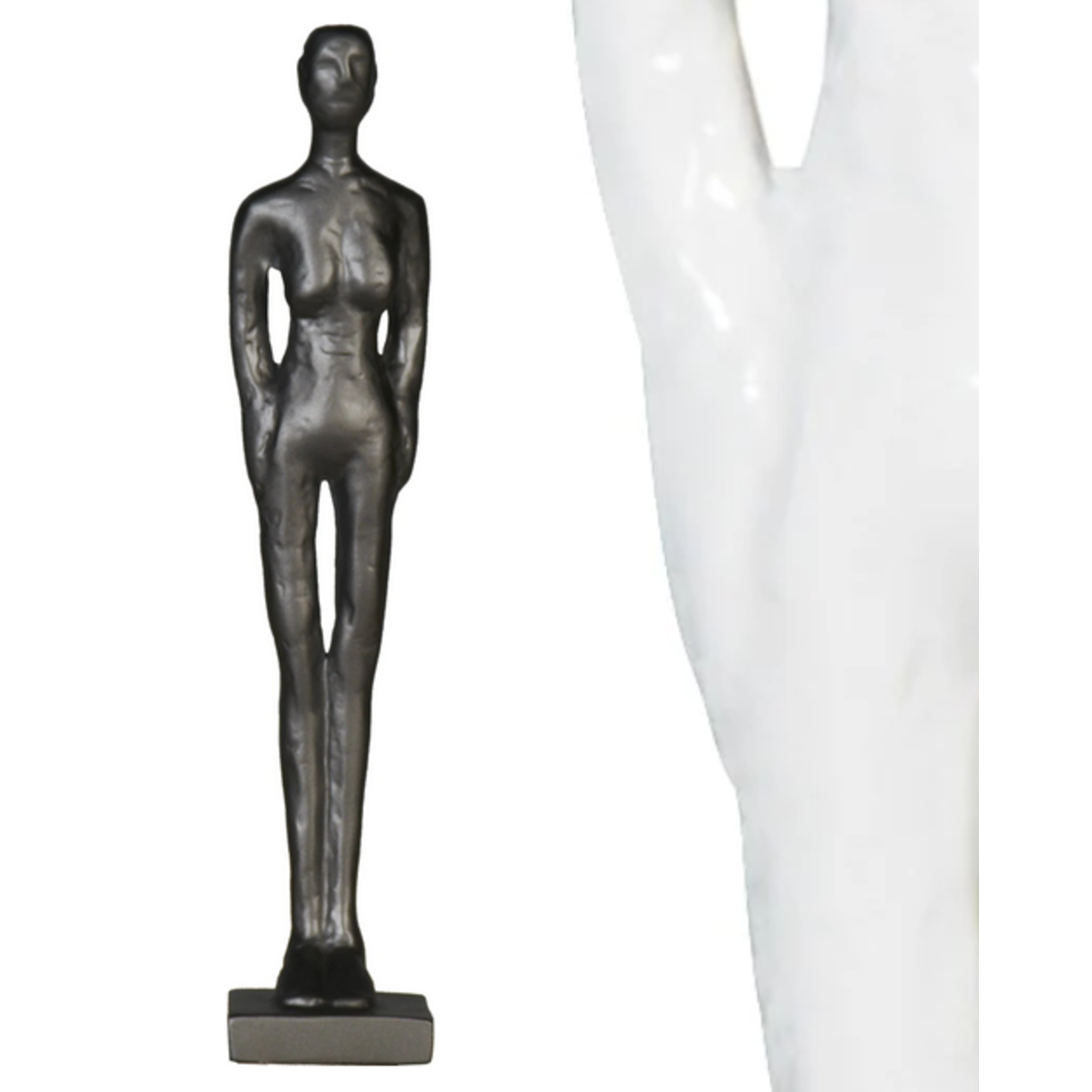 Guild Design Gallery Au Natural Black Sculpture Large