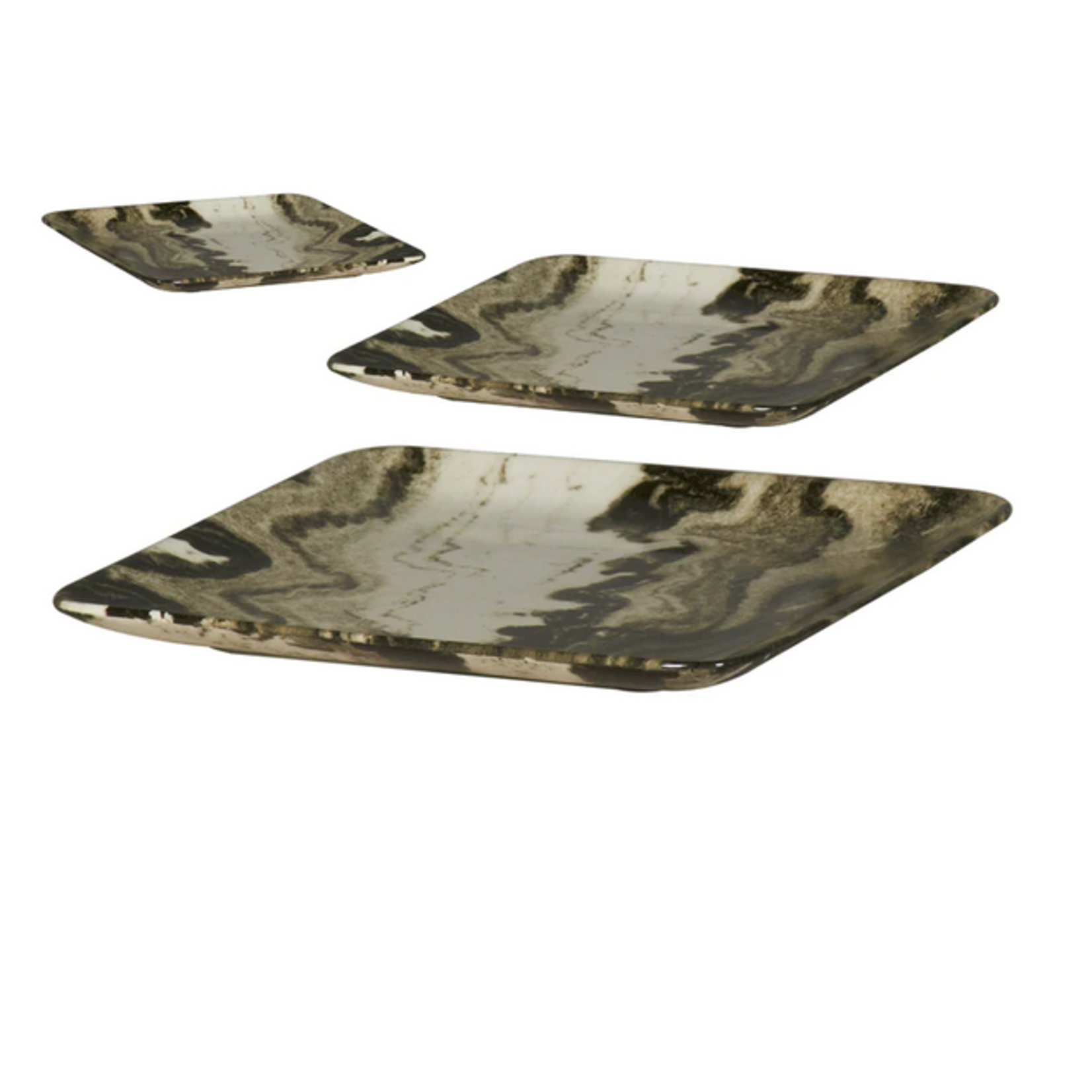 Guild Design Gallery Lava Square Plate Large