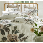 Designer's Guild Shanghai Garden Ecru Queen Duvet Cover