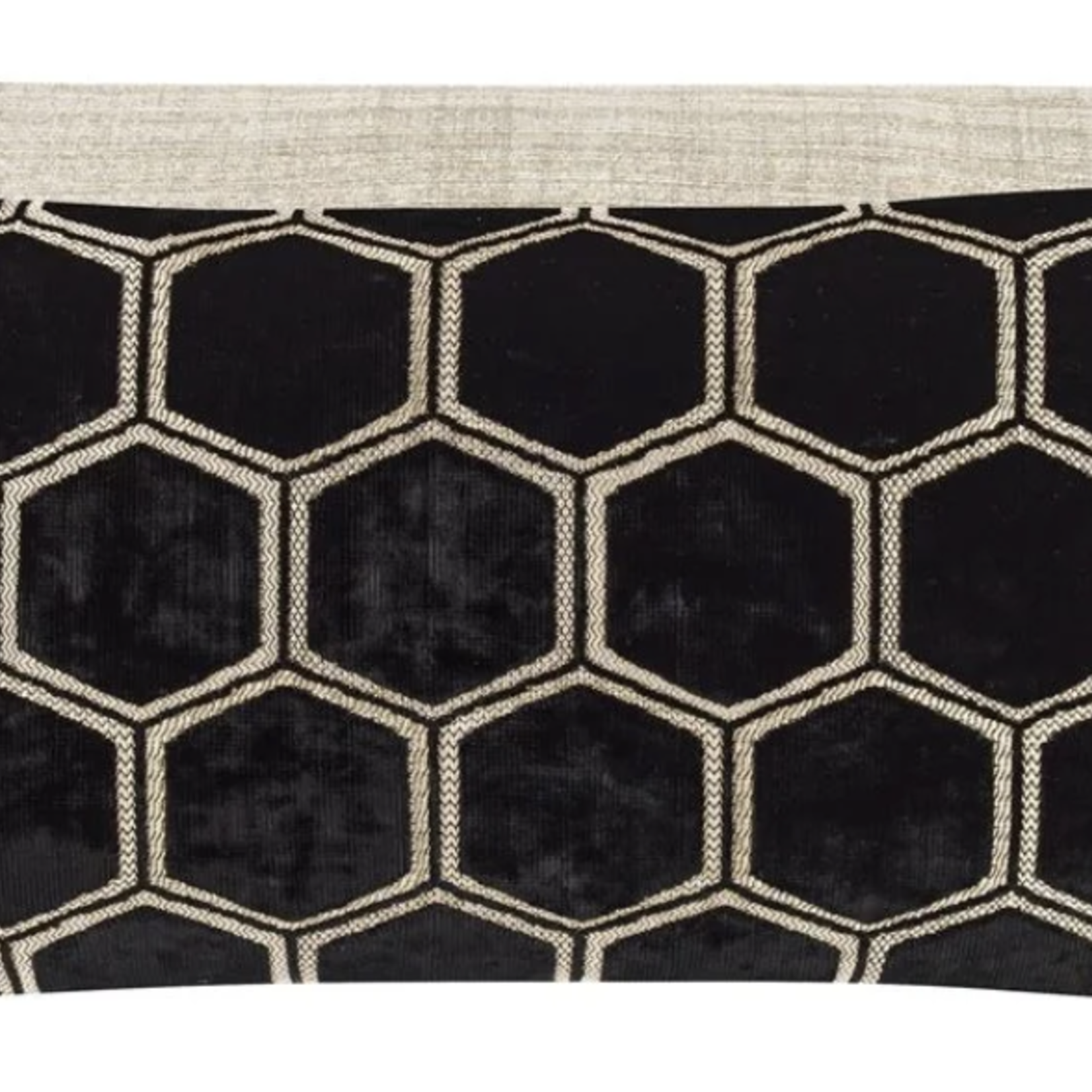 DGManipur - Noir - Cushion 12" X 24"