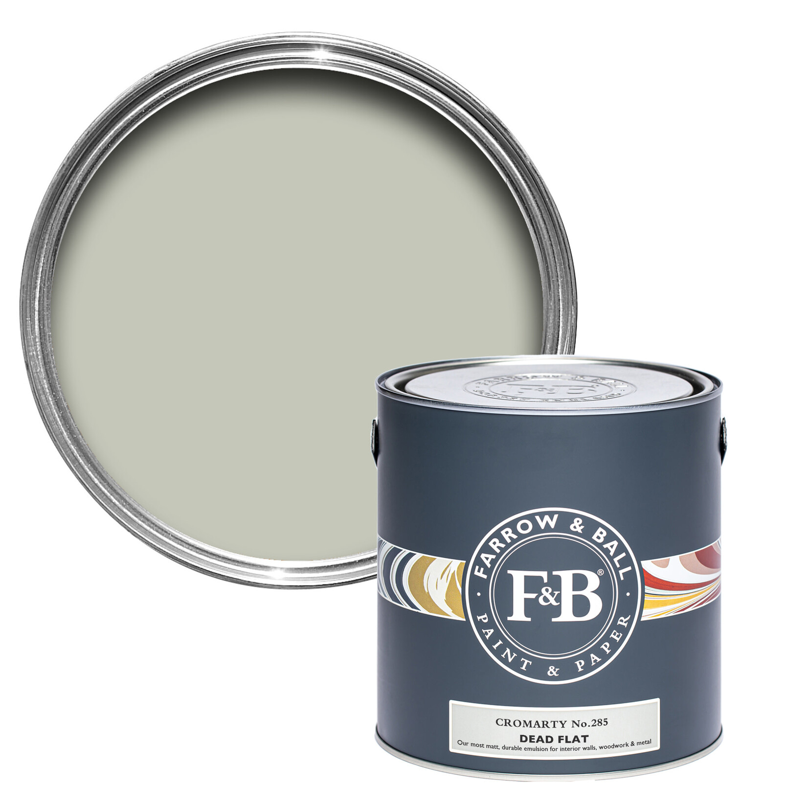 Farrow and Ball US Gallon Dead Flat Cromarty No 285