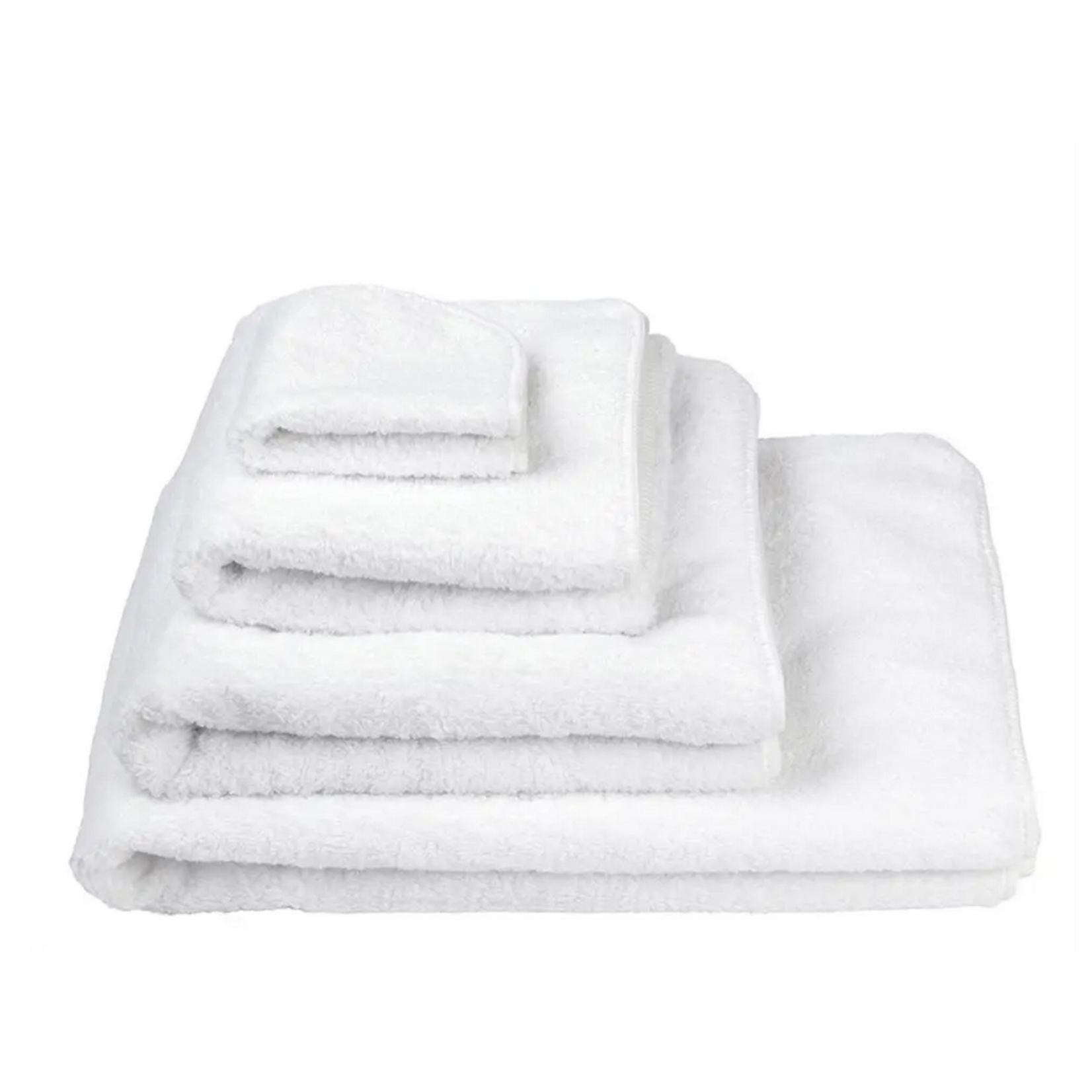 Designer's Guild Spa Alabaster Towels 100% Egyptian Cotton Double Towel Set