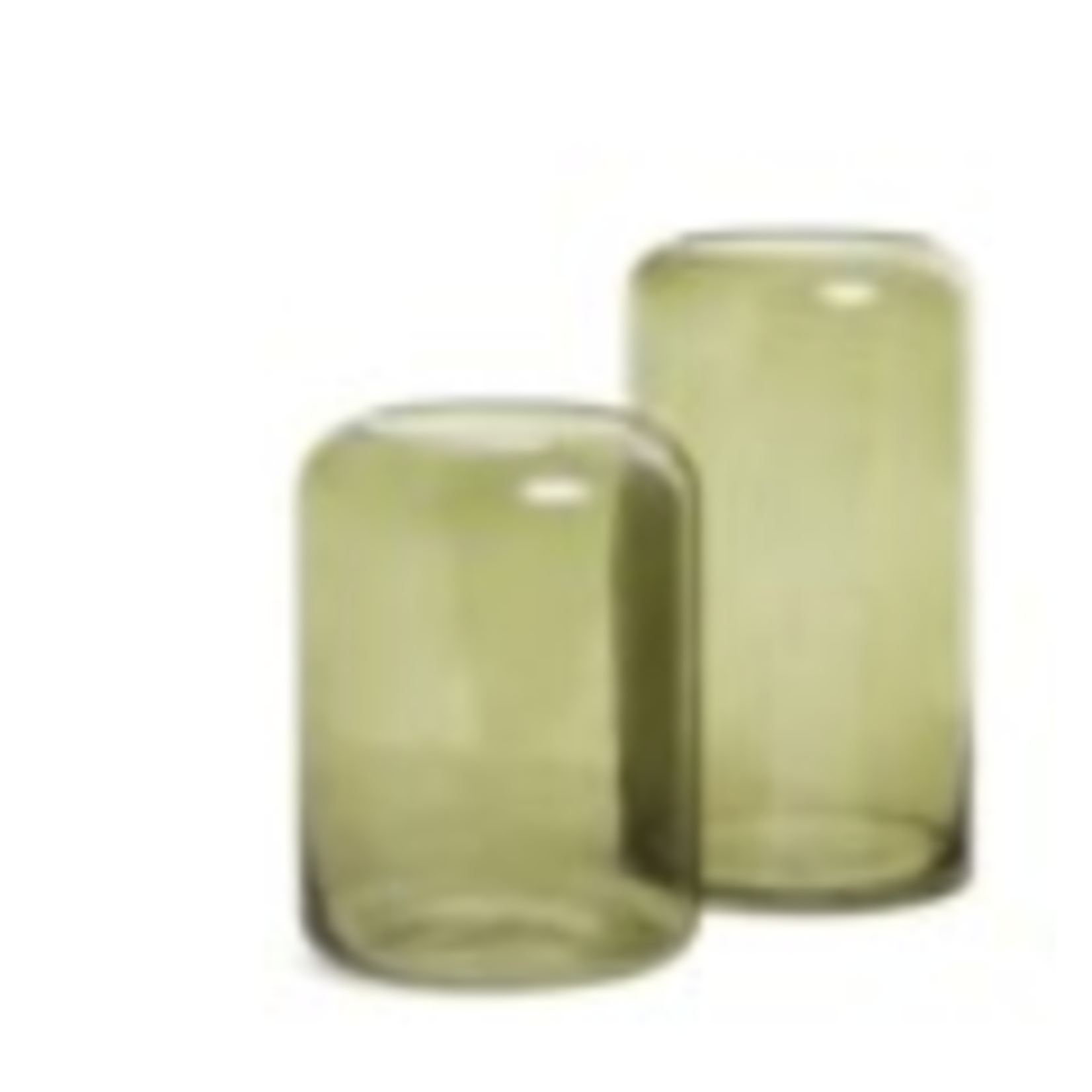 Bonavista Mantua Khaki Glass Vase Large
