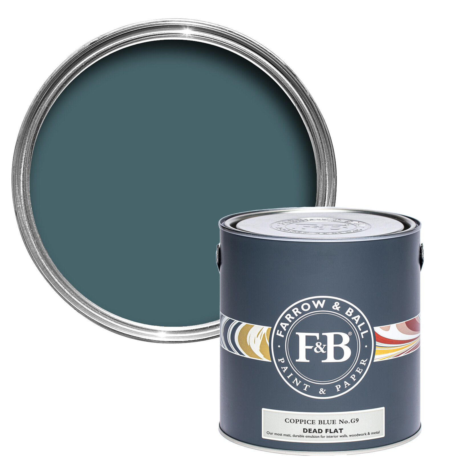 Farrow and Ball US Gallon Dead Flat No G9
