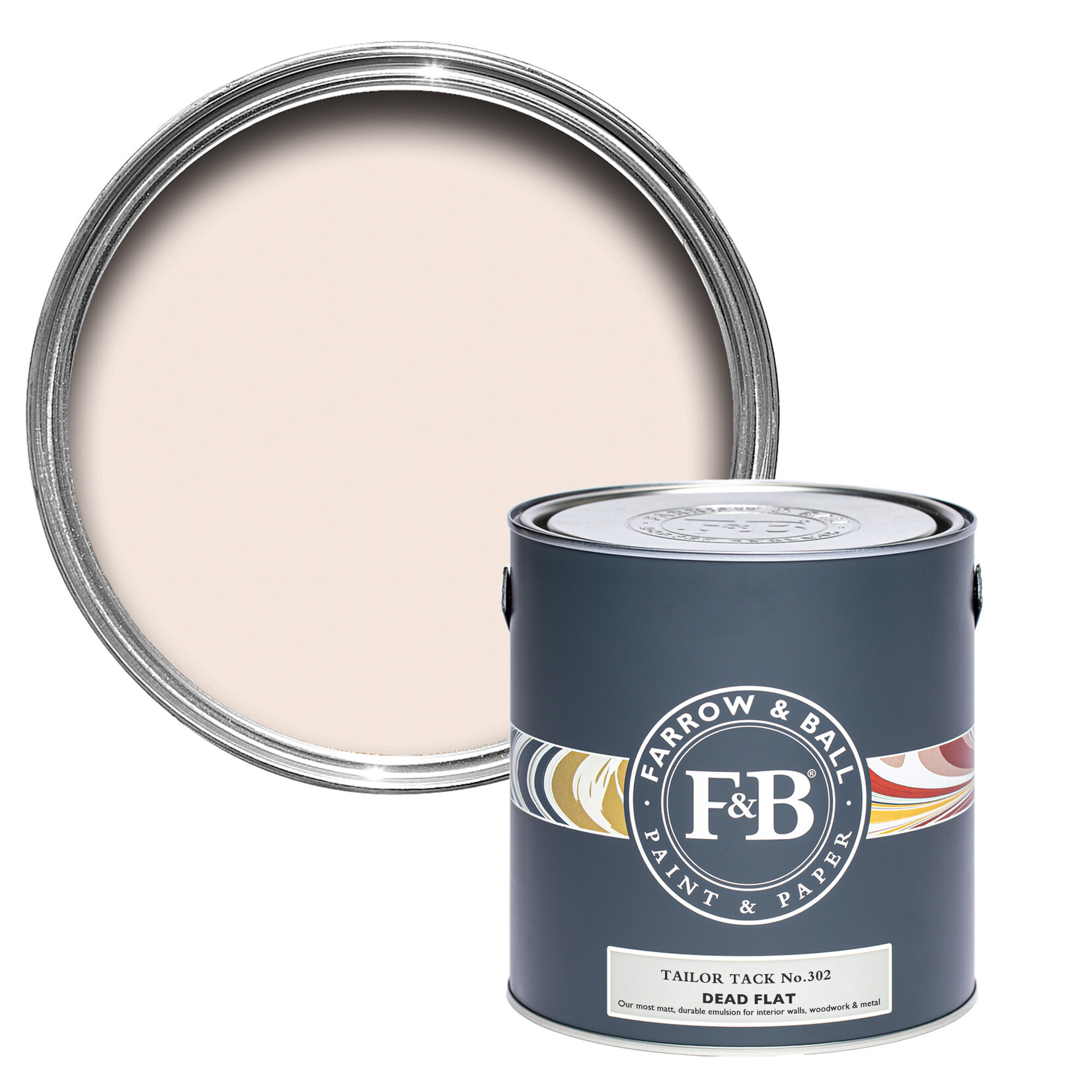 Farrow and Ball US Gallon Dead Flat Tailor Tack No 302