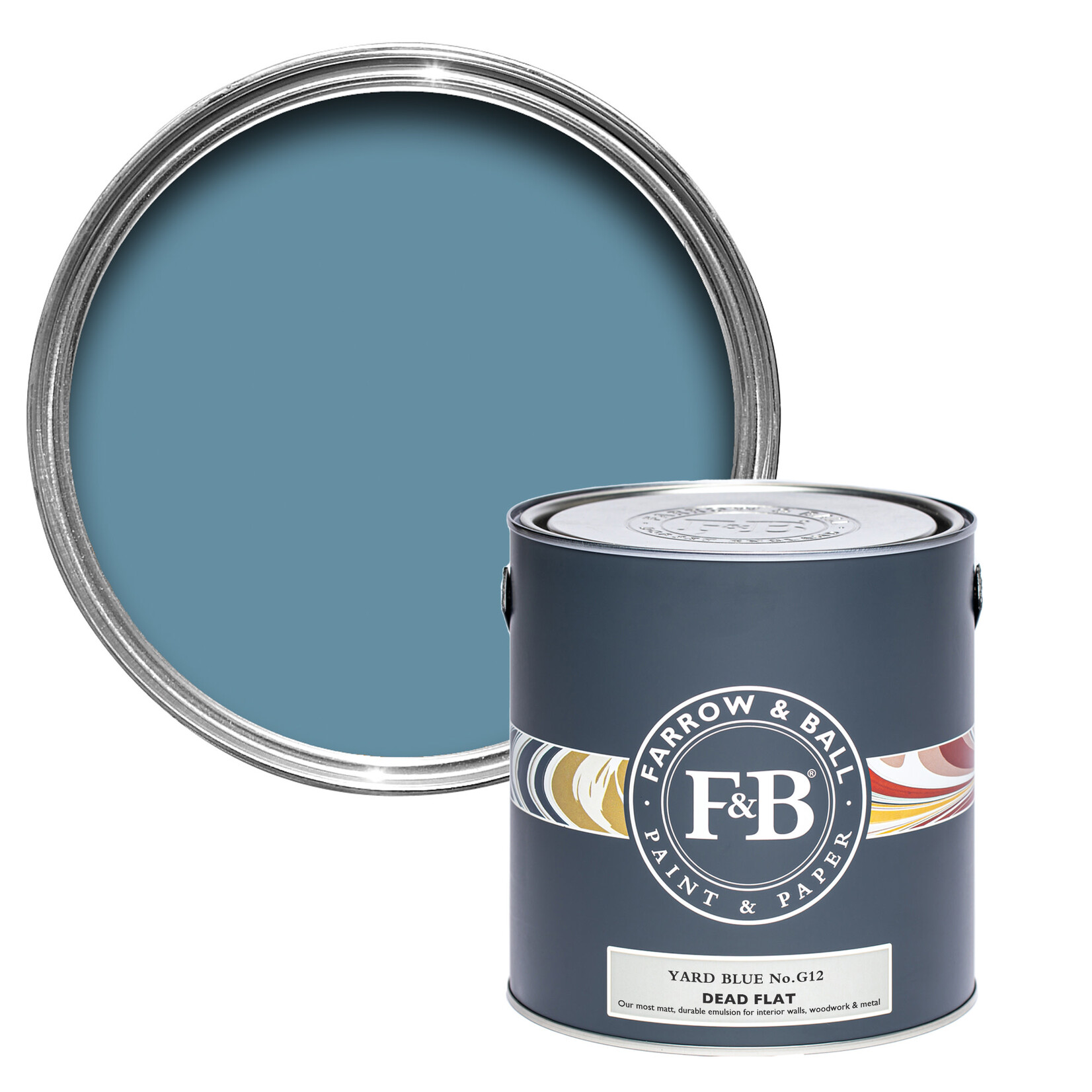 Farrow and Ball US Gallon Dead Flat No G12