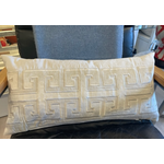 Tyson White  Lumbar Pillow 12 x 24