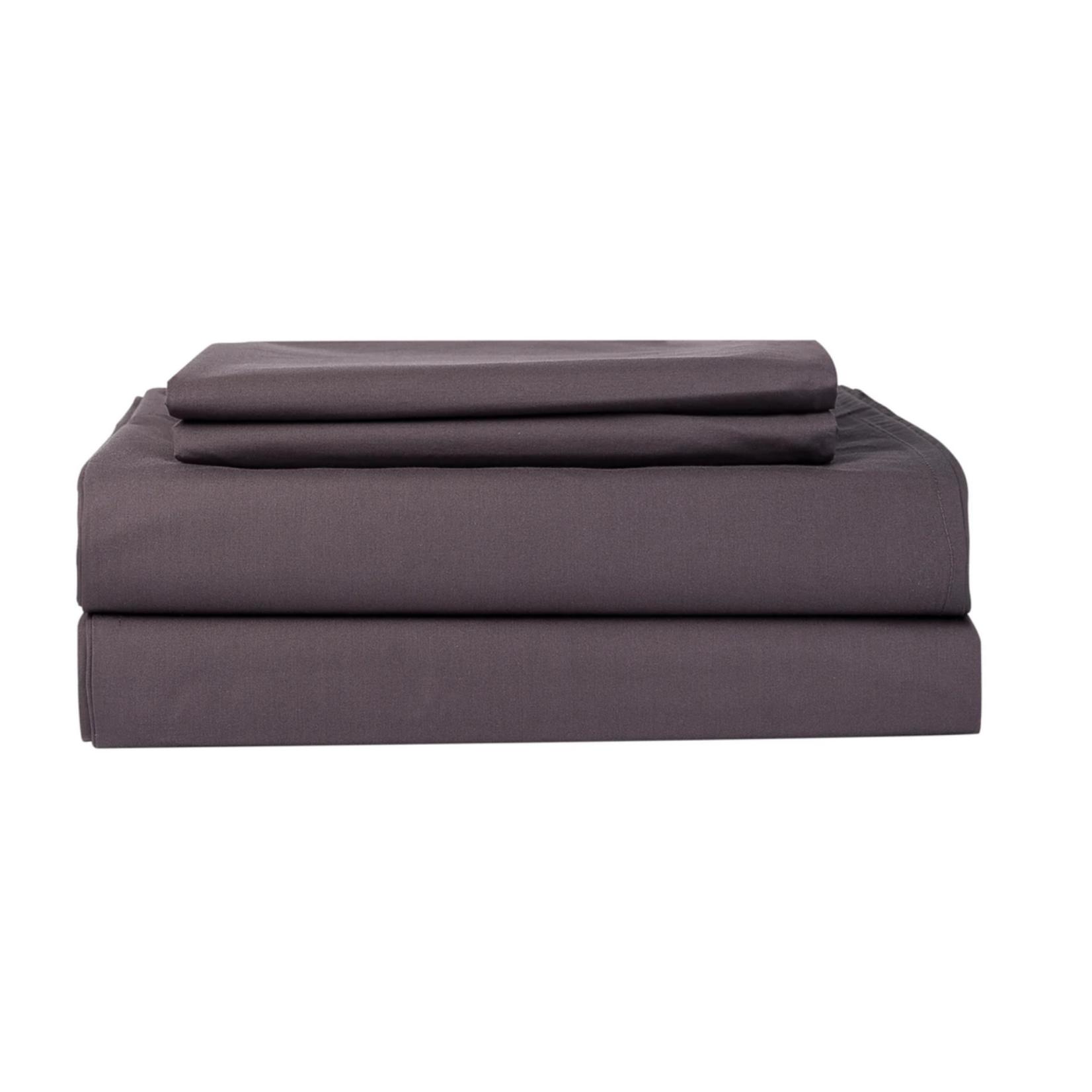 Cuddle Down Percale Deluxe Slate King Sheet Set