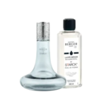 Lampe Berger Maison Berger Starck Grey Home Fragrance Lamp Gift Set + 500 ml (16.9 oz) Peau de Pierre