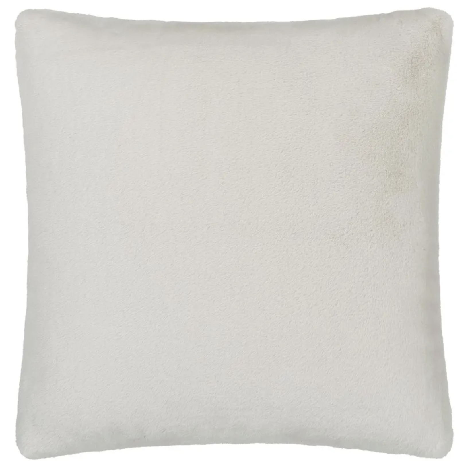 Herdwick Chalk Faux Fur Decorative Pillow