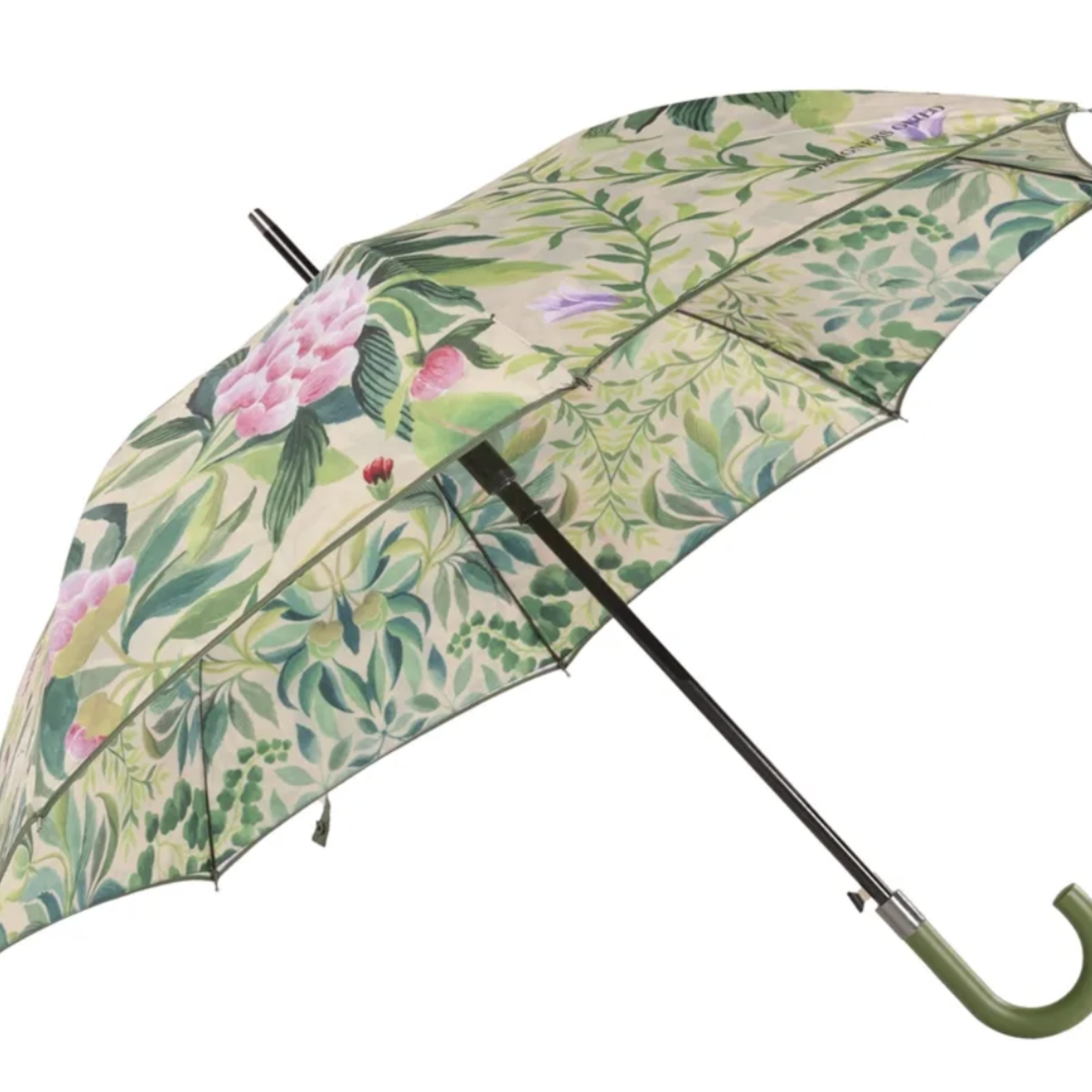 DG  Ikebana Damask Fuchsia Umbrella
