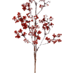 Pine Center Red Berry Spray
