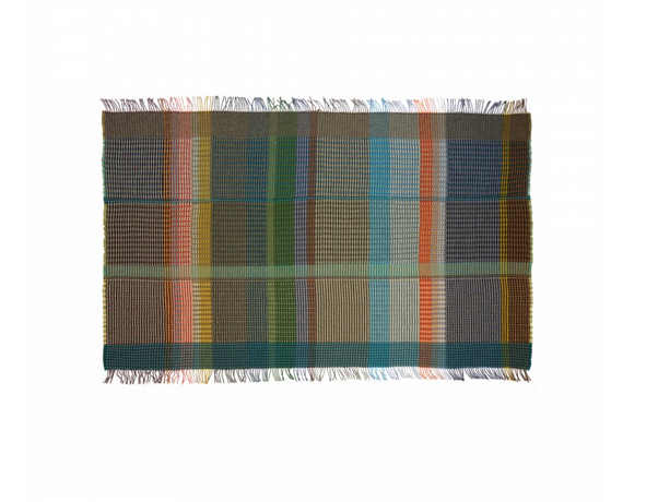 Wallace Sewell W S Hertha 100 Merino Lambswool Throw 37 x 77 Bespoke Design Ltd