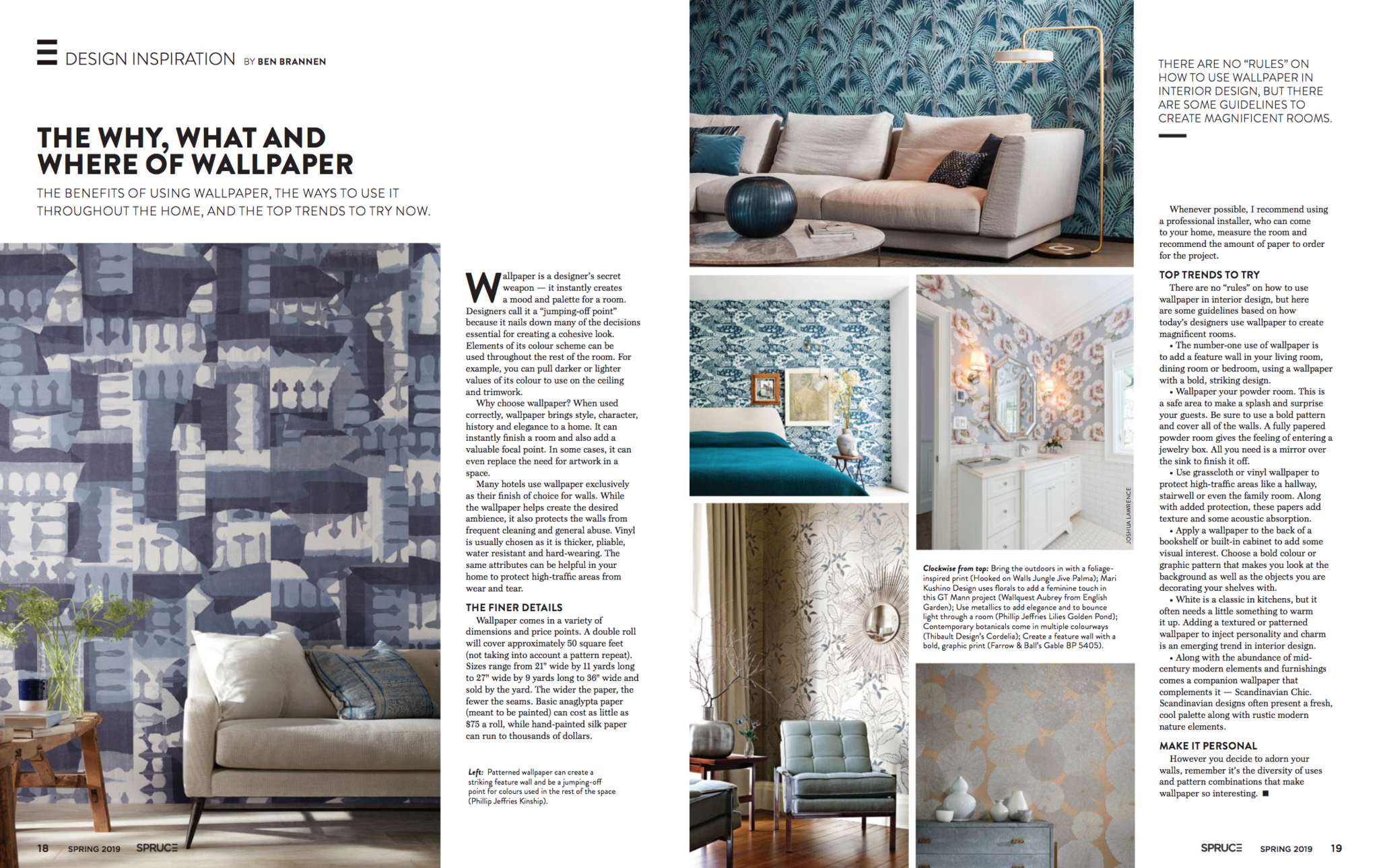 THE WHY WHAT AND WHERE OF WALLPAPER