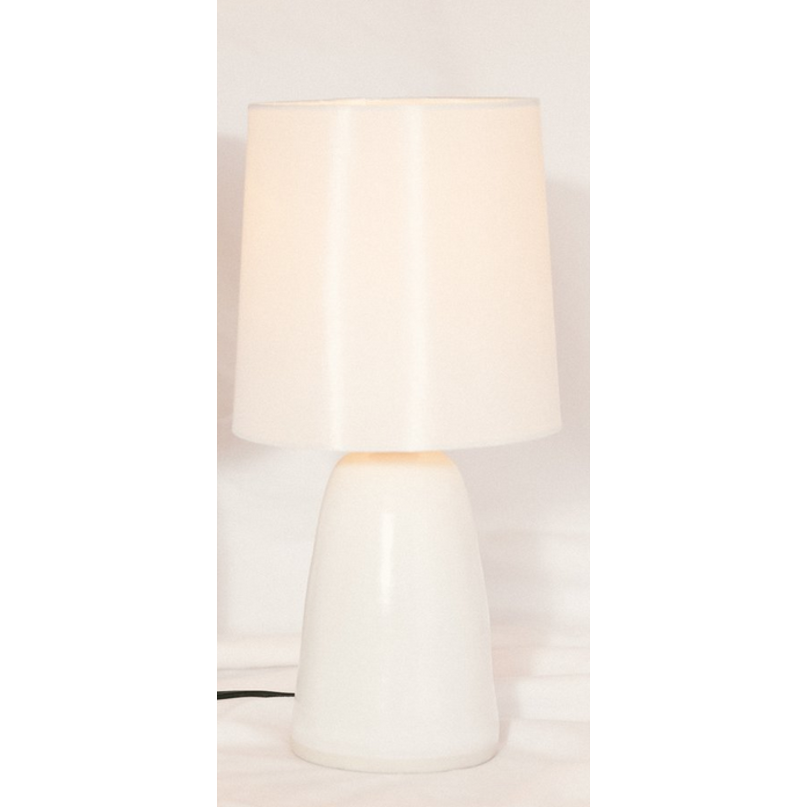 Natalya Jane Ceramics Natalya Jane Ceramics Small Glossy Cream Lamp