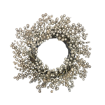 Platinum Berry Wreath Water/Frost Proof 20"