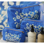 Designer's Guild Isolotto Cobalt Washbag Small