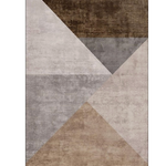 Viana Sparx Printed Poly Accent Rug 5x7