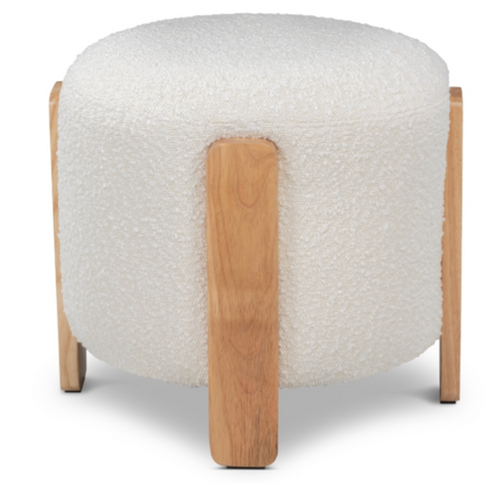 Viana Siro 18"Cashew Boucle Stool