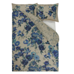 Designer's Guild Hirigana Indigo King Duvet Cover
