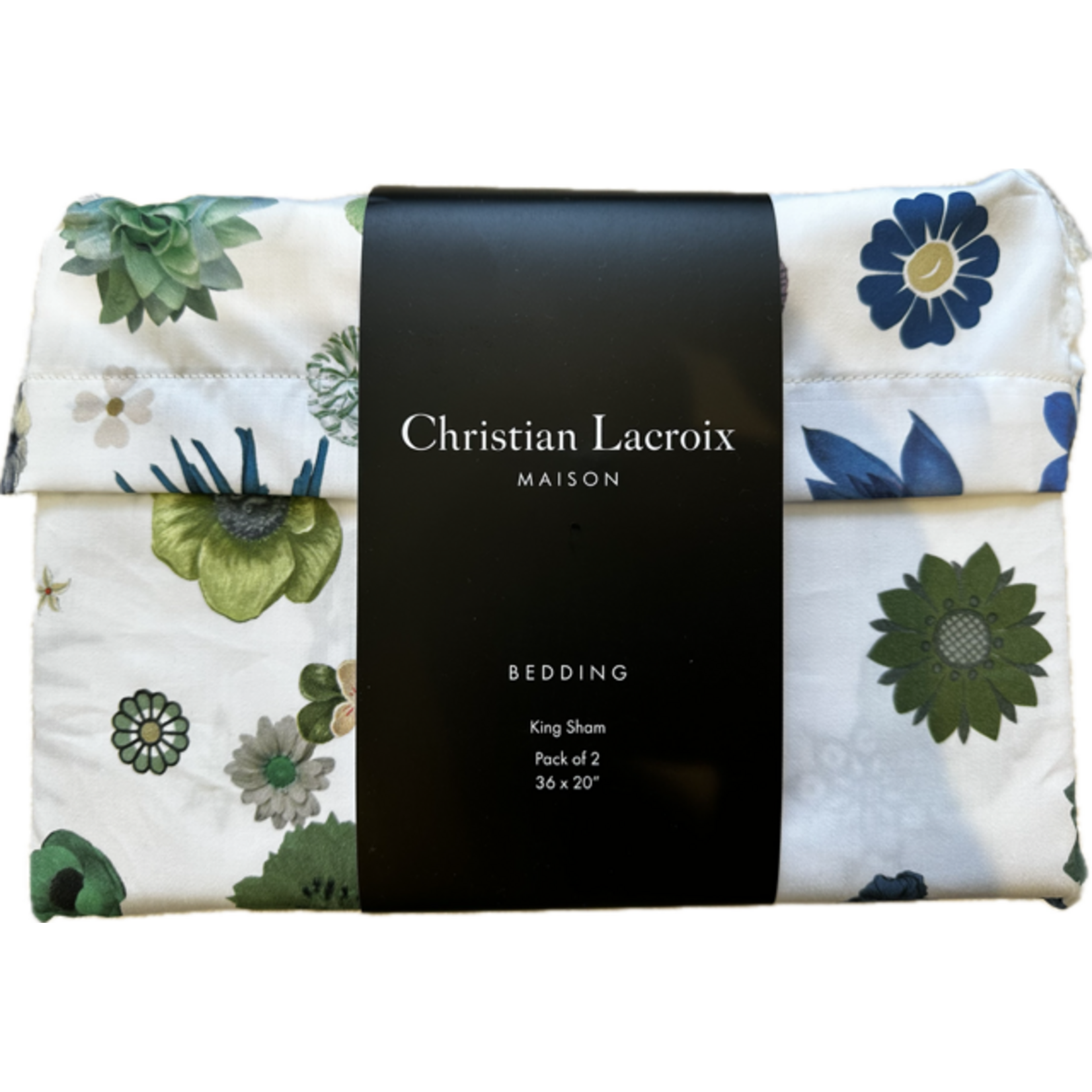 Designer's Guild Jardin des Hesperides Multicolore King Shams set of two