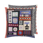 Designer's Guild Bloc Note Mosaique Cushion Christian Lacroix  22" x 22"