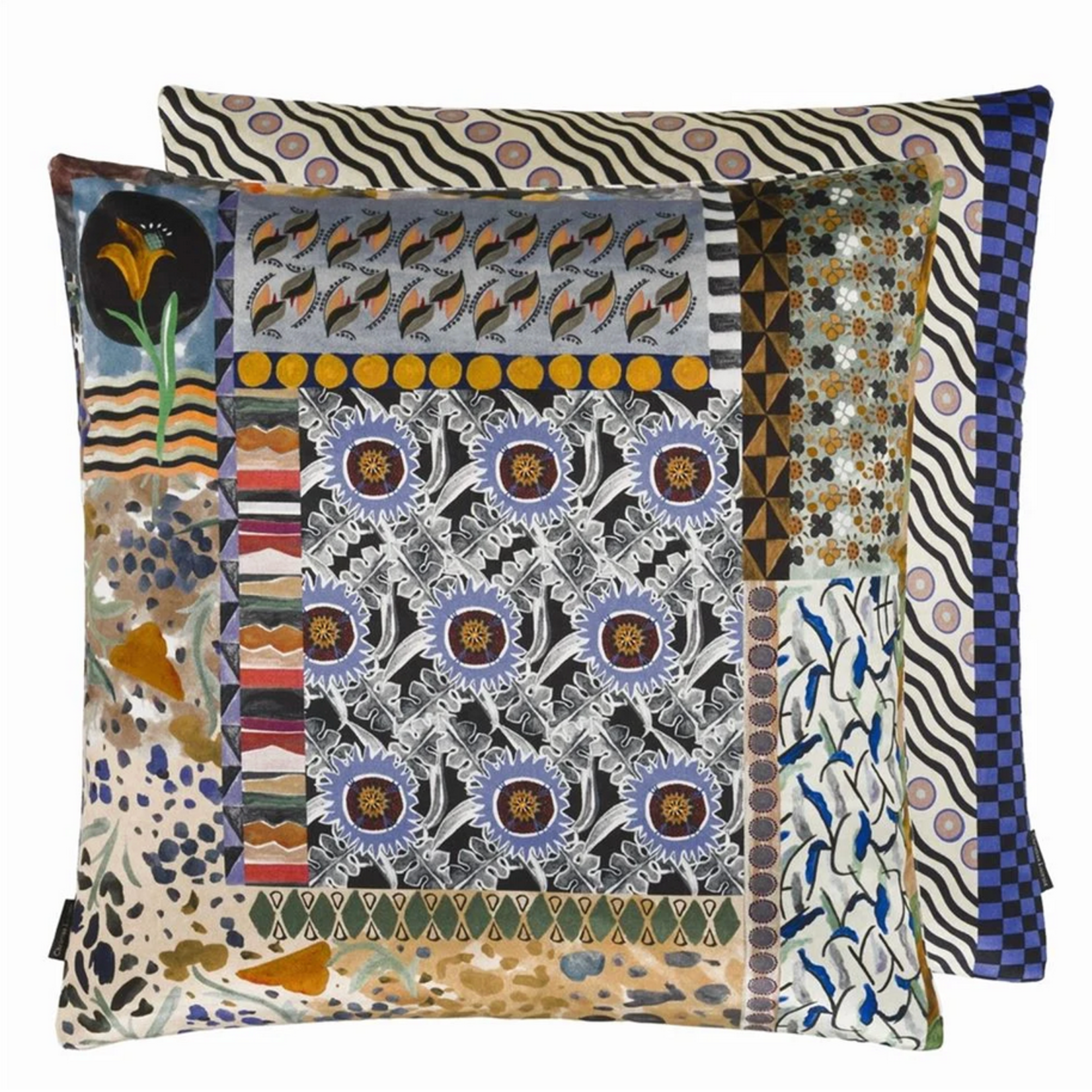 Designer's Guild Bohemian Rapsody Mosaique Cushion Christian Lacroix 20" x 20"