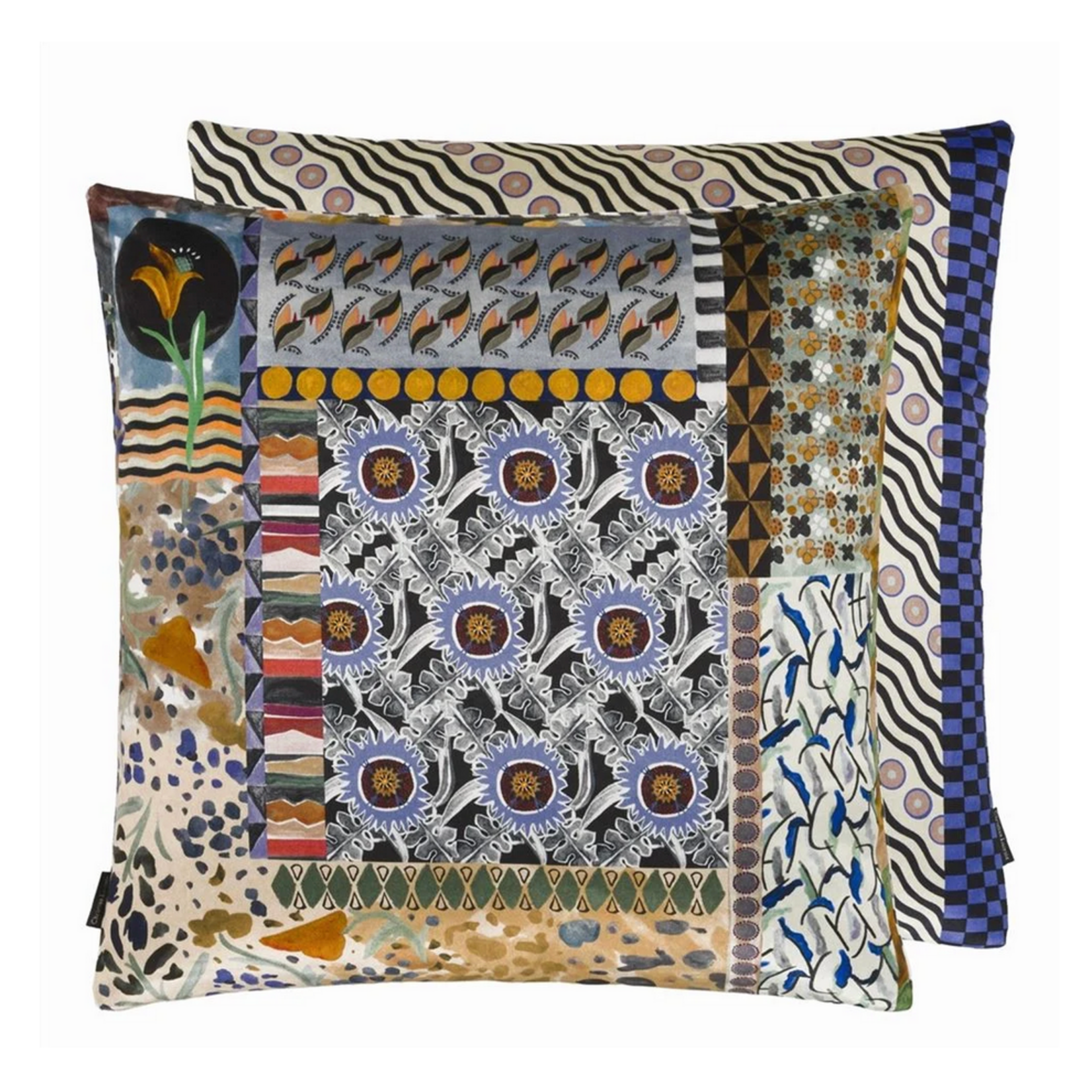 Designer's Guild Bohemian Rhapsody Mosaique Cushion Christian Lacroix 20" x 20"