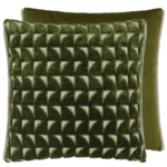 Designer's Guild Marquise Fern Velvet Decorative Cushion 20"x20"