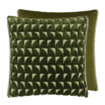 Designer's Guild Marquise Fern Velvet Decorative Cushion 20"x20"