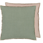 Designer's Guild DG Brera Lino Time and Pebble Cushion 22"x22"