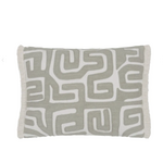 Designer's Guild Tokusa Sepia Lumbar Cushion 16"x12"