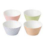 Pastels Large Bowl Set of 4