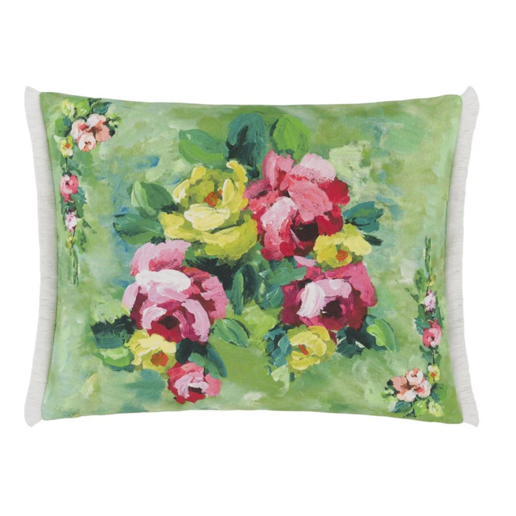 Designer's Guild DG Ghirlanda Emerald Cushion 18"x24"