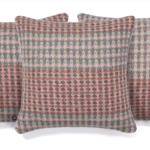 Wallace Sewell W&S Bryce Shetland Wool Ripple Cushion 16 X 16