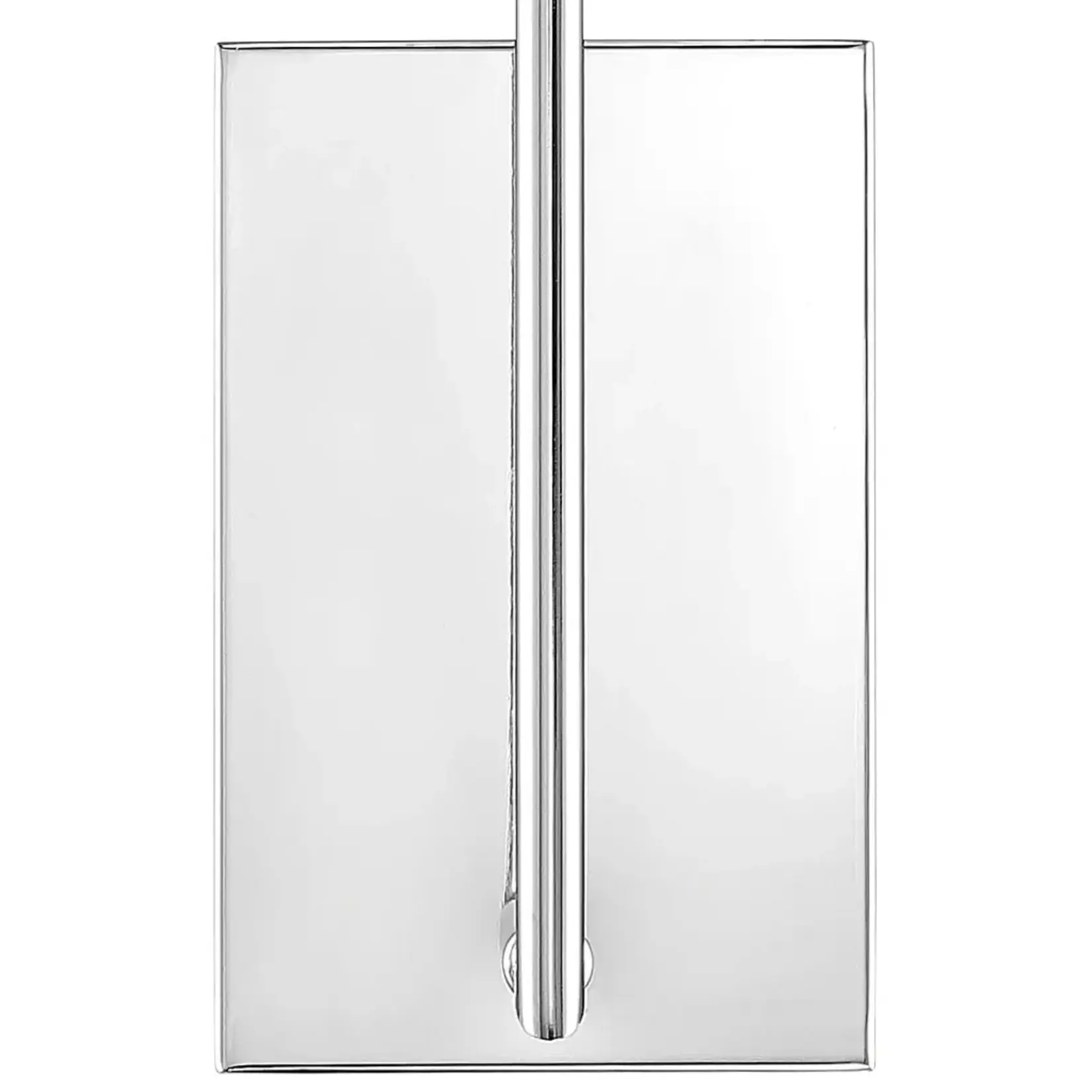 Crystorama Lena Wall Sconce Chrome with Glass Shade