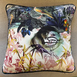 Deity Fantasia-Shogun Bespoke Cushion Christian Lacroix 16x16