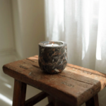 Last Candle Co. Portoro Marble Refillable Vessel