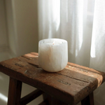 Last Candle Co. White Onyx Refillable Vessel